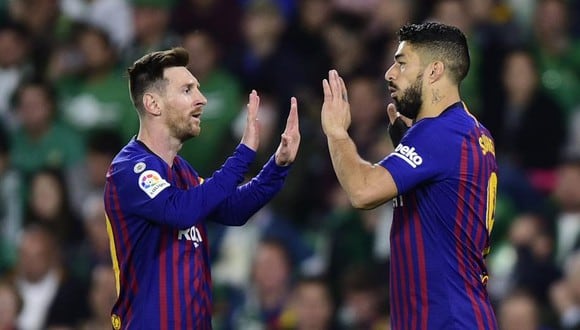 Messi y Suárez han participado en los últimos diez goles del Barcelona. (Foto: AFP)