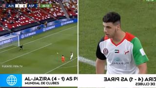 Mundial de clubes: ‘Blooper’ de defensa deja sin reacción a portero de Al-Jazira