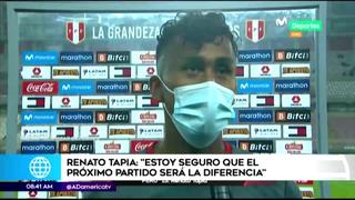 Renato Tapia tras empatar ante Uruguay:  “Estamos por buen camino”