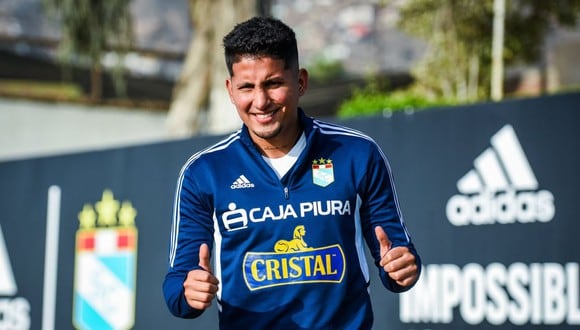 Joffre Escobar es nuevo delantero de Sporting Cristal. (Foto: Prensa Sporting Cristal)