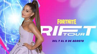 Fortnite: Ariana Grande podría ser protagonista de la serie de conciertos Rift Tour