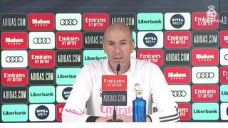 Zinedine Zidane reconoció que están sufriendo “una situación complicada” en Real Madrid