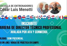 Inscripciones abiertas: Escuela de Entrenadores de César Luis Menotti iniciará clases en Perú 