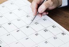 Calendario 2024 de Perú con feriados: ¿cuáles son los días no laborables del año?