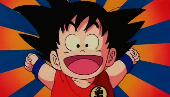 Goku de niño en Dragon Ball