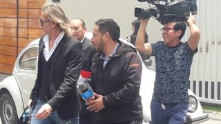 Ricardo Gareca acudió a la fiscalía por demanda de Paolo Guerrero a Swissotel