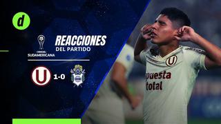 Universitario 1 -0 Gimnasia: la reacción de los hinchas cremas tras la clasificación a los playoffs de la Copa Sudamericana
