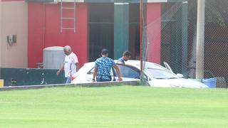 Joazhiño Arroé fue trasladado a una clínica, tras fuerte choque contra Francisco Duclós [FOTOS]