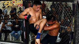 MMA: peruano 'Sóncora' noqueó a ecuatoriano Herrera y retuvo su título del 300 Sparta [VIDEO]