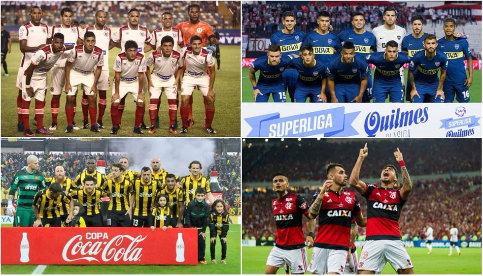 Los grandes de cada país que nunca descendieron y jugarán la Copa Libertadores 2018.  . (Getty)
