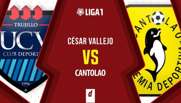 César Vallejo vs. Cantolao chocan por la fecha 14 de la Liga 1 (Diseño: DEPOR)