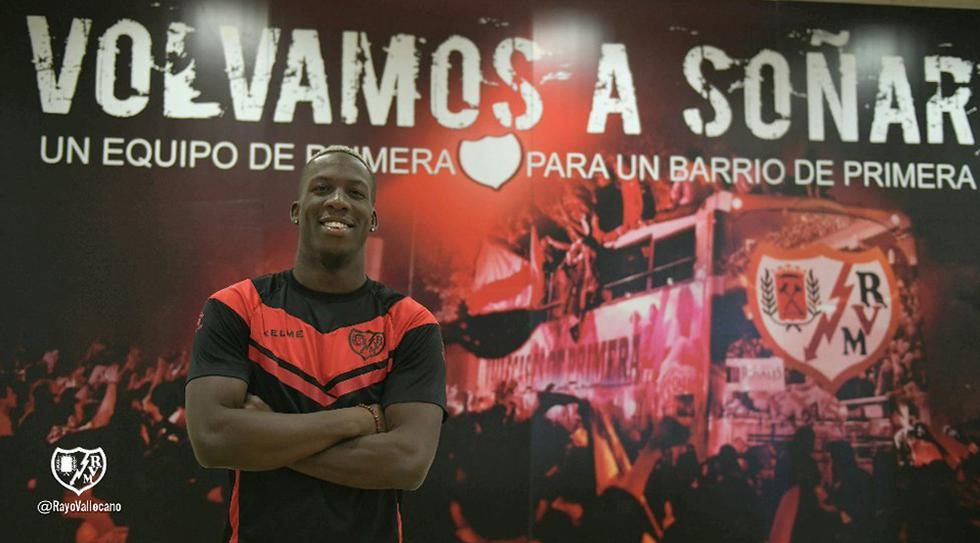 Luis Advíncula tuvo su primer entrenamiento con Rayo Vallecano. (Rayo Vallecano)