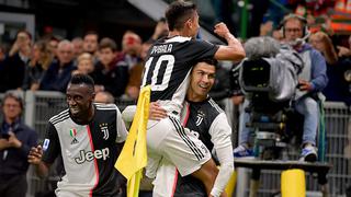 Clásico puntero: Juventus venció 2-1 al Inter en el Meazza y tomó el primer lugar de la Serie A