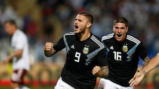 Con el sello de Icardi: Argentina derrotó 2-0 a México en amistoso internacional