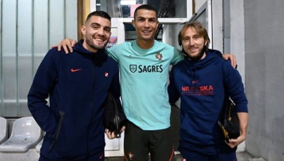 Cristiano Ronaldo y Luka Modric jugaron juntos en el Real Madrid hasta mediados de 2018. (Instagram)