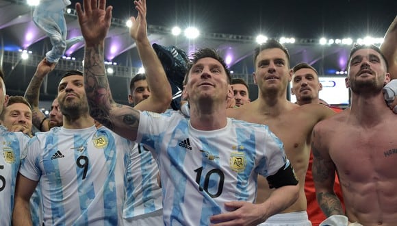 Nahuel Molina reveló algunos detalles detrás del título de Argentina en la Copa América. (Foto: AFP)
