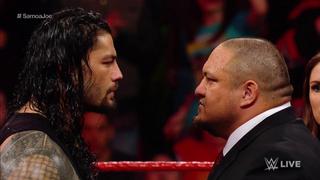 WWE: Samoa Joe firmó contrato con el RAW y su primer rival será Roman Reings (VIDEO)