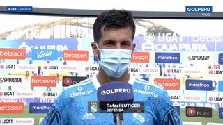 Lutiger tras los goles de Ayacucho: “Tenemos que trabajar para que no vuelva a pasar”
