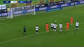 A sangre fría: Cristiano Ronaldo marcó golazo de penal y logró el doblete ante Spezia por Serie A [VIDEO]
