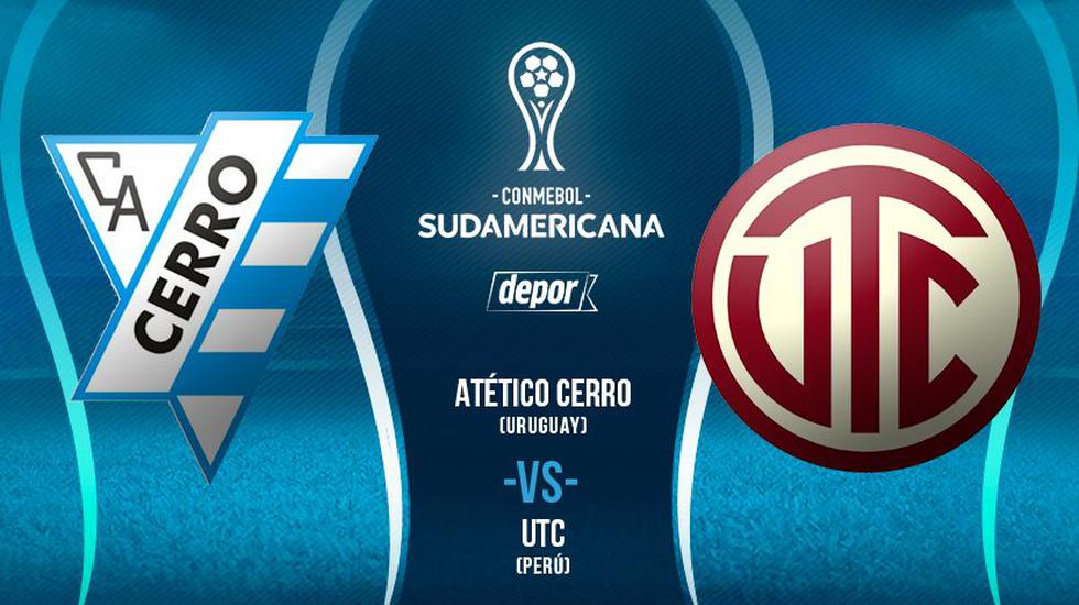 UTC vs. Cerro se enfrentan este martes por la Copa Sudamericana. (Diseño: Depor)