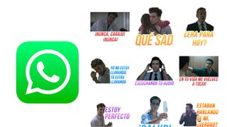 WhatsApp: cómo descargar los stickers de “Luis Miguel la serie” de Netflix