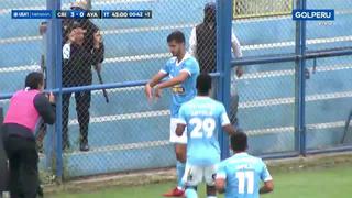 Festín celeste: el gol de Rafael Lutiger para el 3-0 en el Sporting Cristal vs. Ayacucho FC [VIDEO]