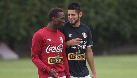 Luis Advíncula y Carlos Zambrano fueron separados de la Selección Peruana. (GEC)