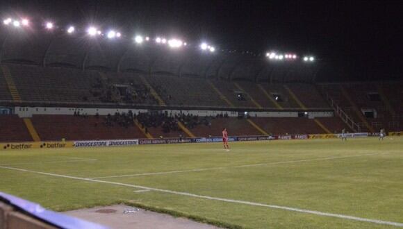 Cusco FC vs. Audax Italiano no contó con luminarias en oriente. (Foto: Alan Mayta)