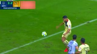 No se dieron por vencidos: Bruno Valdez descontó para las 'Águilas' y puso el 3-2 por Liga MX [VIDEO]
