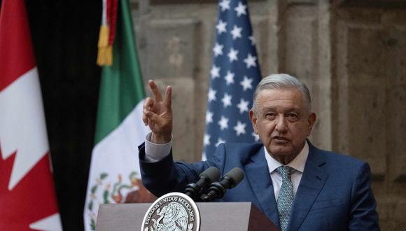 El presidente de México, Andrés Manuel López Obrador. (Foto: AFP)