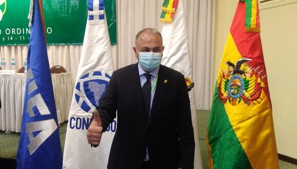 Fernando Costa es presidente de la Federación Bolivia de Fútbol desde noviembre del 2020. (Foto: Agencias)