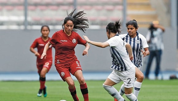El clásico del fútbol femenino se jugará este domingo, en el estadio Alejandro Villanueva.