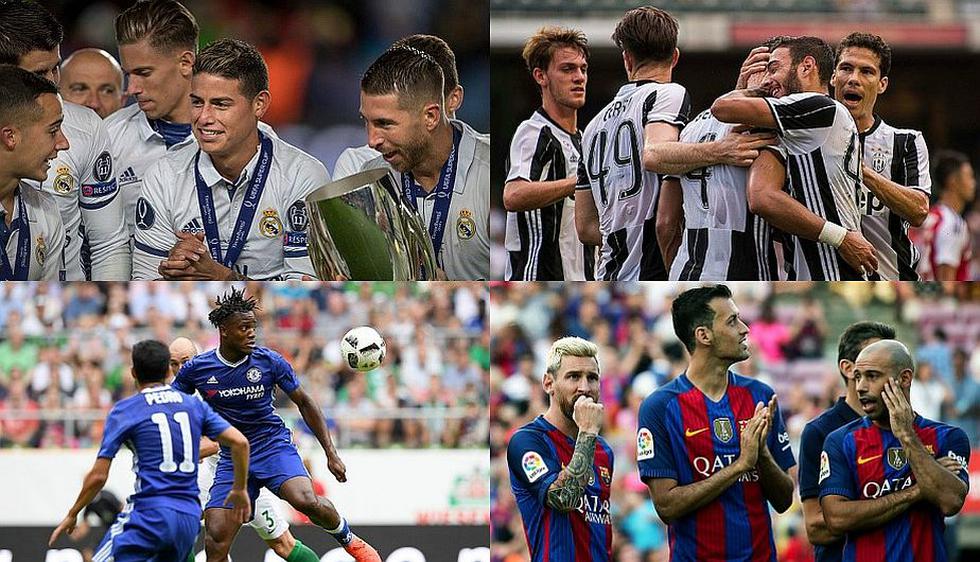 Estos son los diez mejores equipos tras ránking de UEFA. (Getty Images)