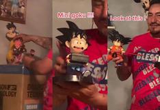 Un padre ‘saiyajin’ arrasa en TikTok con el video viral de su original colección de Dragon Ball