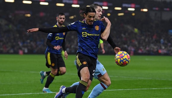 Manchester United igualó 1-1 con Burnley en el duelo por la fecha 24 de la Premier League. (Foto: AFP)