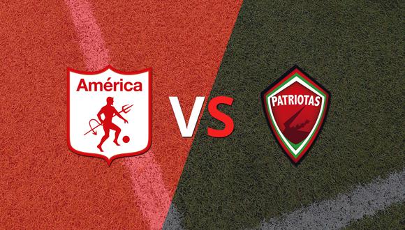 Inicia el partido entre América de Cali y Patriotas FC