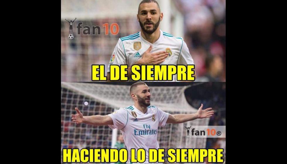 Los mejores memes que circulan en Facebook de la goleada de Real Madrid sobre Las Palmas por Liga Santander. (Difusión)