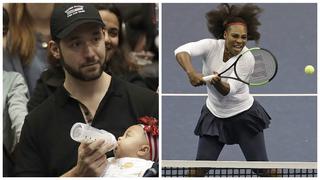 Responsabilidad compartida: esto hace el esposo de Serena Williams mientras ella regresa a las canchas