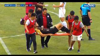 Preocupación para Córdova: Werner Schuler jugó 25 minutos y salió lesionado [VIDEO]