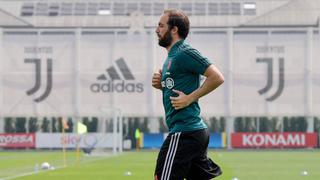 De malas: Gonzalo Higuaín generó preocupación al abandonar los entrenamientos de Juventus en Italia
