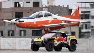 ¡También quiere vencer a los aires! Sébastien Loeb desafió en velocidad a un avión y así le fue [VIDEO]
