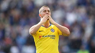 ¿El último partido de Hazard en la Premier? Chelsea igualó 0-0 con el Leicester City