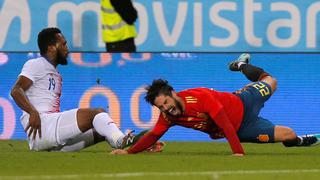Alarmas encendidas en el Madrid: Isco se fue lesionado del amistoso entre España y Costa Rica