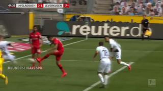 No se puede creer: la espectacular salvada de Elvedi en el Leverkusen-Monchengladbach que es viral por Bundesliga [VIDEO]