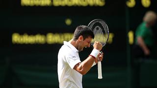 ¡Qué tal victoria! Novak Djokovic venció a Roberto Bautista y peleará su sexta final en el Grand Slam británico