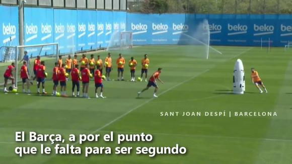 El Barcelona se enfrenta al Getafe en la penúltima fecha de LaLiga Santander.  (Vídeo: EFE)