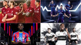 Todas espectaculares: así lucen las camisetas de los 20 equipos de la Premier League 2018-19 [FOTOS]