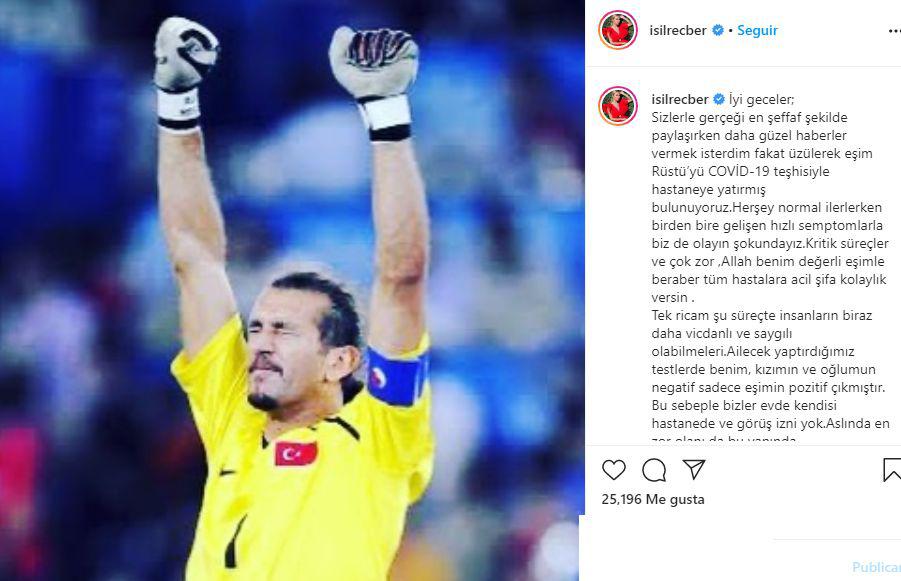 Recber se ha contagiado de coronavirus.