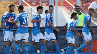Con el 'Chucky' Lozano: Napoli venció 4-1 a Lecce por la fecha 4 de la Serie A de Italia 2019