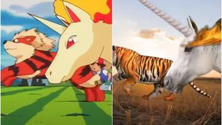 Recrean el intro de ‘Pokémon’ utilizando solamente imágenes libres de derechos